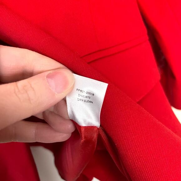 Vintage Pendleton Red Wool Blazer Size 10 Petite - Picture 6 of 9